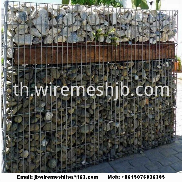 Hot Dipped Galvanized Welding Stone Cage Net